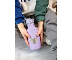 Lassig Botella Acero Inoxidable Little Gang Heart Lilac 500ml^ Botellas De Acero