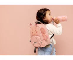 Trixie Botella Acero Mrs. Butterfly 350ml + 6 Pegatinas Redondas Rose Regalo^ Botellas De Acero