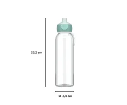 Mepal Botella Campus Pop-Up Cool Mint 500ml^ Botellas De Plástico