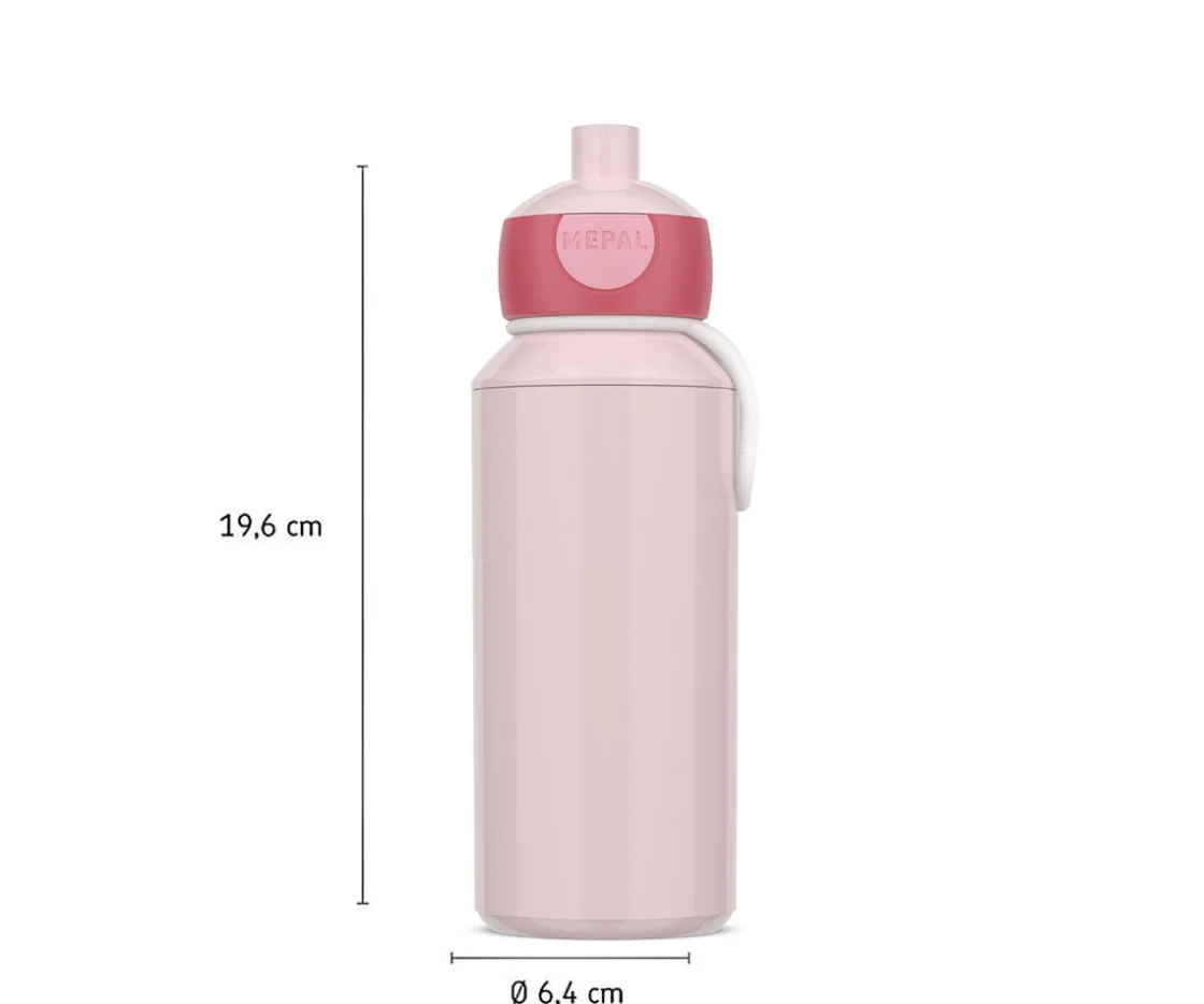 Mepal Botella Campus Pop-UP Cool Pink 400ml^ Botellas De Plástico