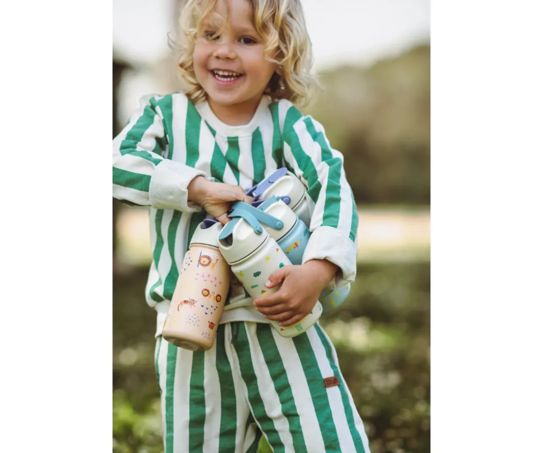 The Cotton Cloud Botella de Acero Funky Dogs