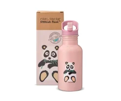 Carl Oscar Botella de Acero Steelish Flask Pink 0.5 Litros^ Botellas De Acero