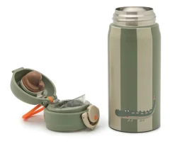 Noui Noui Botella de Acero Térmica Crocodile^ Comer Al Aire Libre