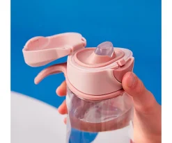 b.box Botella de Tritán con Boquilla y Asa 450 ml Blush Crush^ Botellas De Plástico