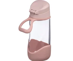 b.box Botella de Tritán con Boquilla y Asa 450 ml Blush Crush^ Botellas De Plástico
