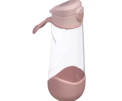 b.box Botella de Tritán con Boquilla y Asa 600 ml Blush Crush^ Botellas De Plástico