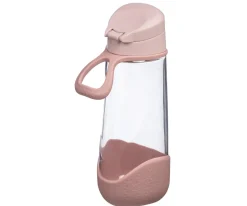 b.box Botella de Tritán con Boquilla y Asa 600 ml Blush Crush^ Botellas De Plástico