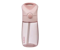 b.box Botella Junior con Pajita 380ml Blush Crush^ Botellas De Plástico