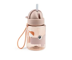 Done by Deer Botella Plástico con Pajita Playground Powder^ Botellas De Plástico