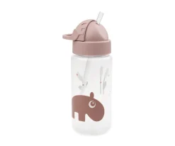 Done by Deer Botella Plástico con Pajita Ozzo Powder^ Botellas De Plástico