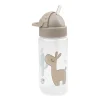 Done by Deer Botella Plástico con Pajita Lalee Sand^ Botellas De Plástico