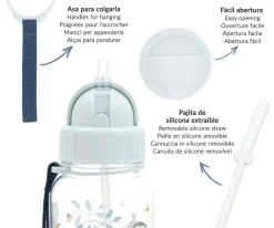 Tutete Botella Plástico Magical Forest Personalizable