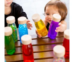 Niños Petit Boum Botella Sensorial Flotante Rosa