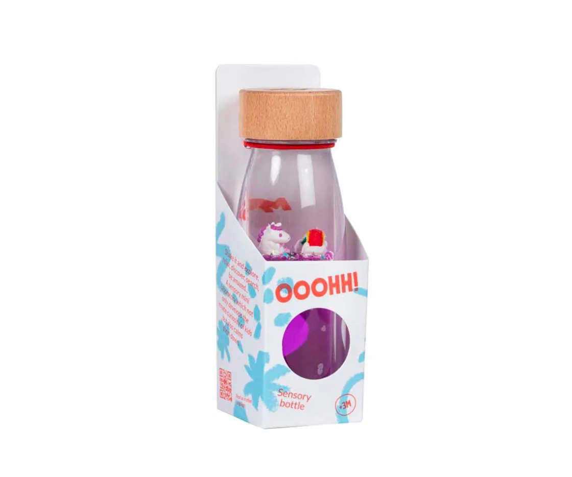 Niños Petit Boum Botella Sensorial Move Magic Rainbow