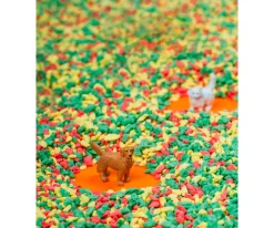 Niños Petit Boum Botella Sensorial Spy Mascotas