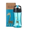 Carl Oscar Botella Tritán 350ml Jirafa Turquesa^ Botellas De Plástico