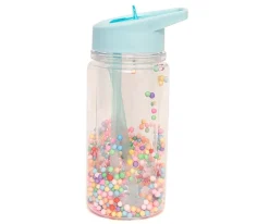 Petit Monkey Botella Tritán Pops Macarons Aqua Blue Personalizable