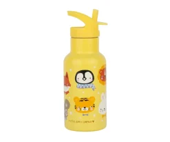 A Little Lovely Company Botella Térmica Acero Animal Friends 350ml