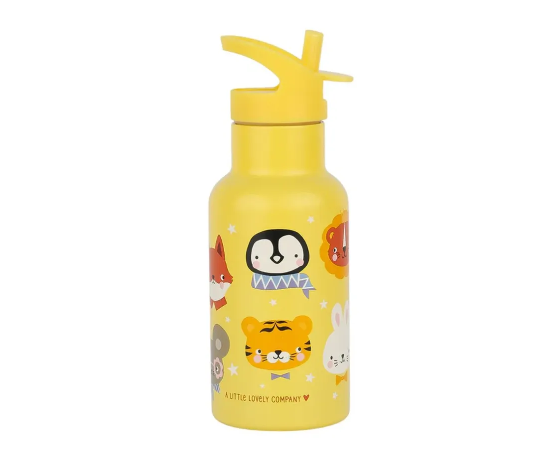 A Little Lovely Company Botella Térmica Acero Animal Friends 350ml