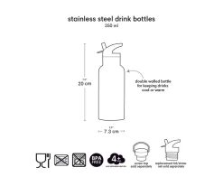 A Little Lovely Company Botella Térmica Acero Pirates 350ml^ Botellas De Acero