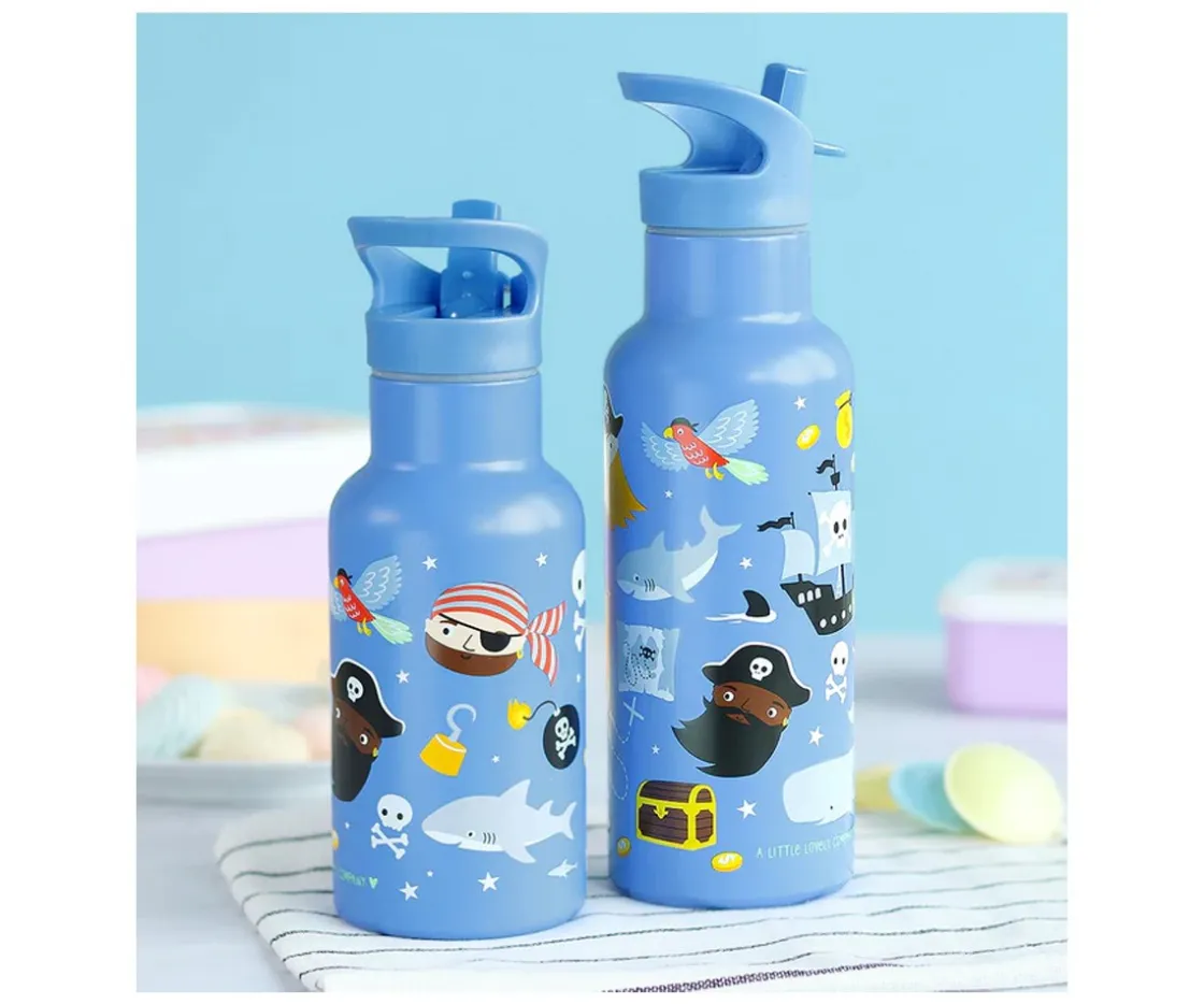 A Little Lovely Company Botella Térmica Acero Pirates 500ml