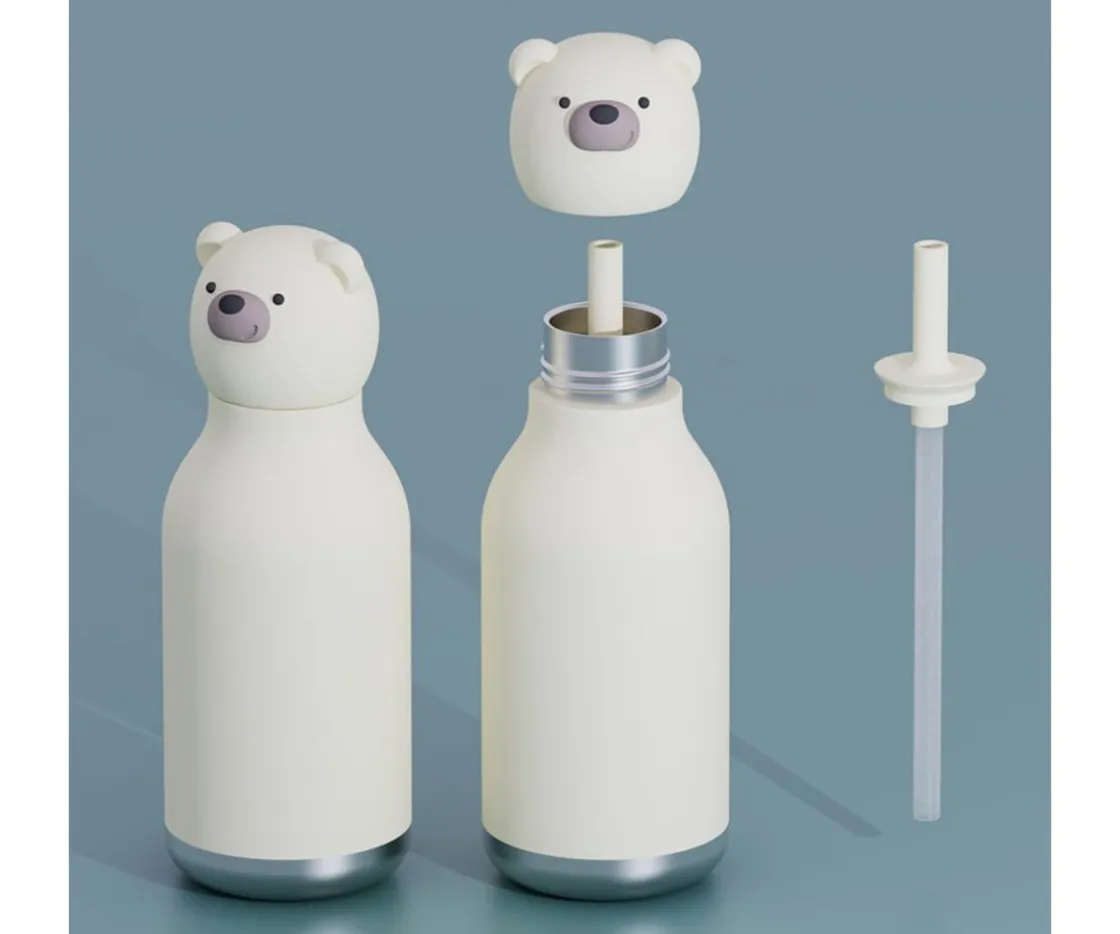 Asobu Botella Térmica Bestie Oso 460 ml