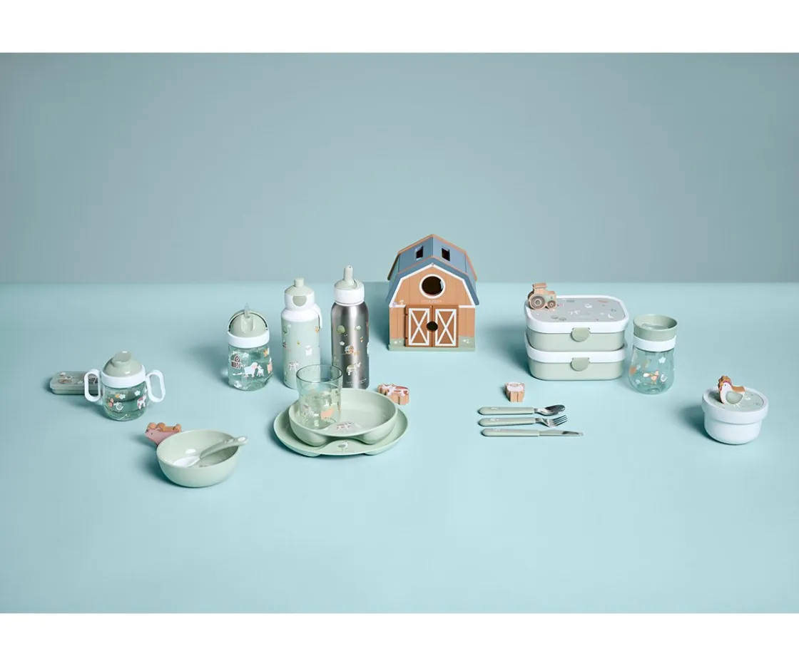 Mepal Botella Térmica Campus Flip-Up Little Farm 350ml^ Botellas De Acero