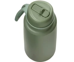 b.box Botella Térmica con Boquilla Plegable y Asa 1L Olive