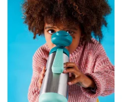 b.box Botella Térmica con Boquilla y Asa 500 ml Emerald Forest