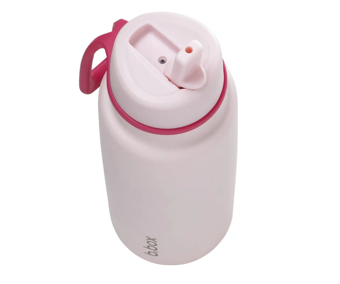b.box Botella Térmica con Boquilla Plegable y Asa 1L Pink Paradise^ Regalos Para Madres