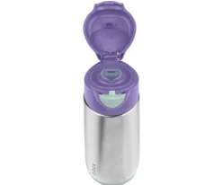 b.box Botella Térmica con Boquilla y Asa 500 ml Lilac Pop