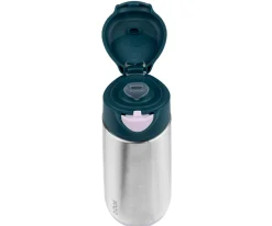 b.box Botella Térmica con Boquilla y Asa 500 ml Indigo Rose