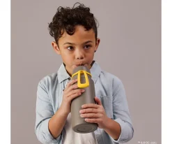 b.box Botella Térmica con Boquilla Plegable y Asa 1L Batman