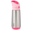 b.box Botella Térmica con Pajita 500ml Flamingo Fizz