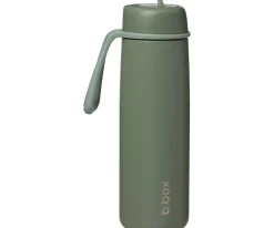 b.box Botella Térmica Flip Top Olive 690ml