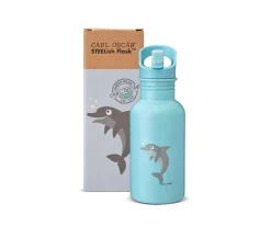Carl Oscar Botellas de Acero Steelish Flask Blue 0.5 Litros^ Botellas De Acero
