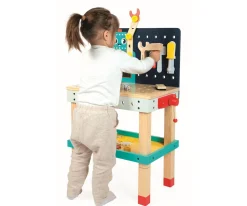 Niños Janod Brico'Kids Banco Construcción Robot
