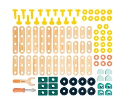 Niños Janod Brico'Kids Barril 100 Piezas