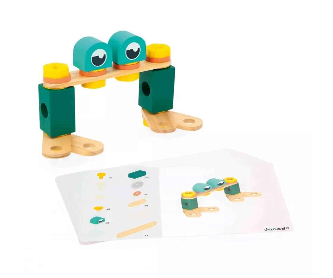 Niños Janod Brico'Kids Barril 50 Piezas