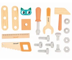 Niños Janod Brico'Kids Camión de Arrastre y Construcción