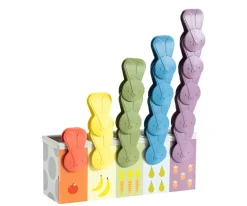 Niños Taf Toys Bunny School Match & Count