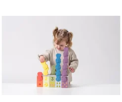 Niños Taf Toys Bunny School Match & Count