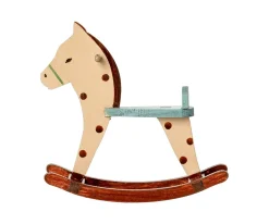 Maileg Caballito Balancín para Ratón con Lunares^Niños Casa De Muñecas De Madera