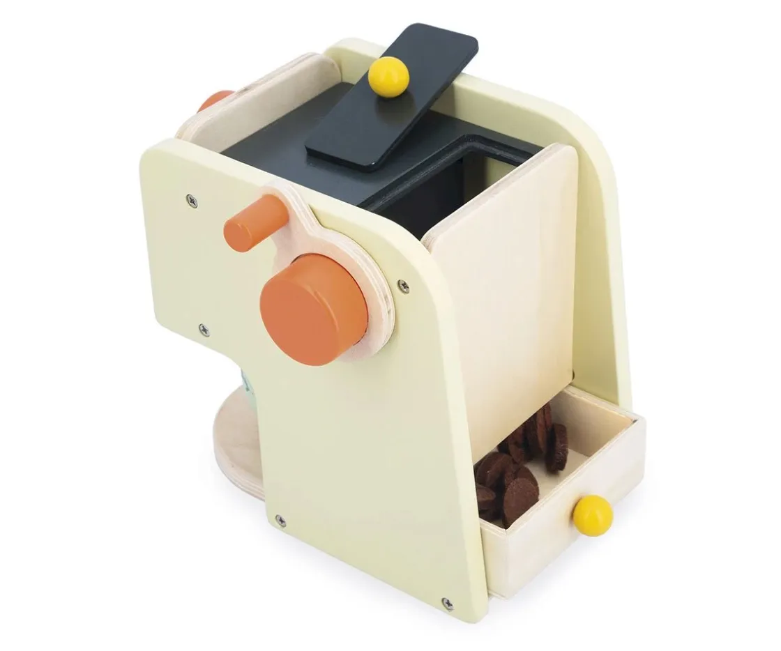 Niños Janod Cafetera de Madera Abuelita Alegre