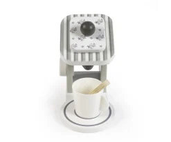 Niños Walking Mum Cafetera Madera Botton