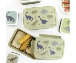 A Little Lovely Company Caja Almuerzo Bento Dinosaurios^ Fiambreras Infantiles