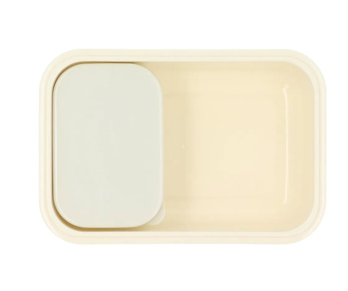 Monnëka Caja Almuerzo Bento Stripes Sage