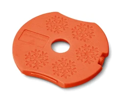 Carl Oscar Caja Almuerzo con Tapa Refrigerante N'ice Cup Naranja