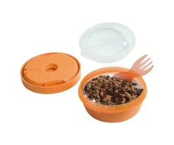 Carl Oscar Caja Almuerzo con Tapa Refrigerante N'ice Cup Naranja