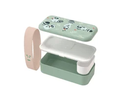 Monbento Caja Almuerzo MB Foodie Raccoon Verde